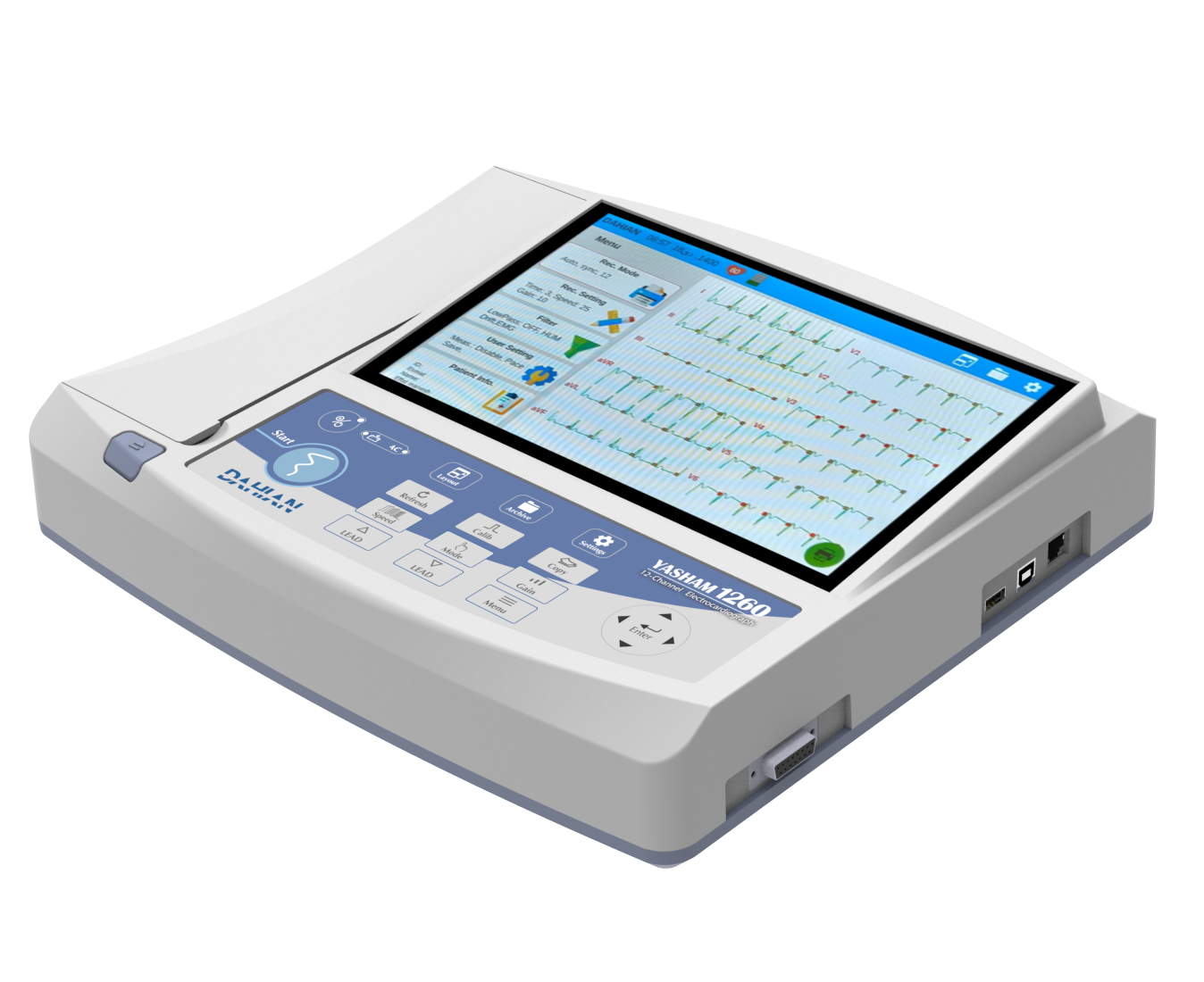 <p style="text-align: center;">&nbsp;</p>

<p style="text-align: center;"><span style="font-family:IRANSans;"><span style="color:#304770;"><span style="font-size:18px;"><strong>دستگاه الکتروکاردیوگراف یاشام 1260</strong></span></span></span></p>
