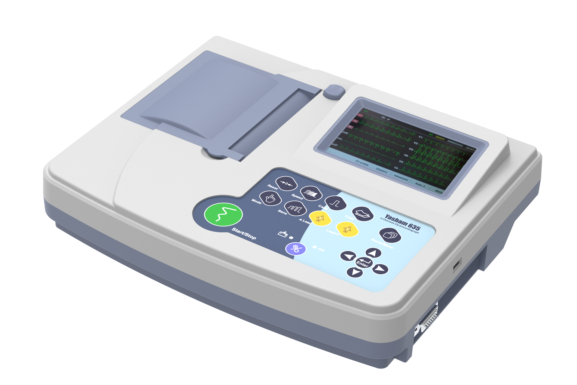 <p style="text-align: center;">&nbsp;</p>

<p style="text-align: center;"><span style="font-family:IRANSans;"><span style="color:#304770;"><span style="font-size:18px;"><strong>دستگاه الکتروکاردیوگراف یاشام 635</strong></span></span></span></p>
